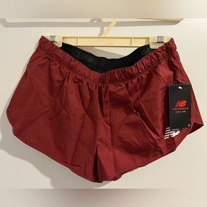 New Balance lightweight red workout short